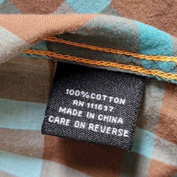 Women's Arnold Zimberg Plaid Shirt (S) - Picture 6 of 9